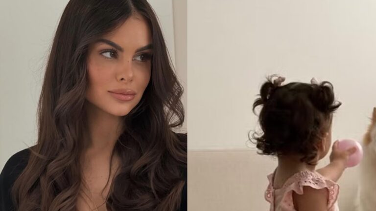 Amanda Kimberlly mostra curativo da filha com Neymar após cirurgia