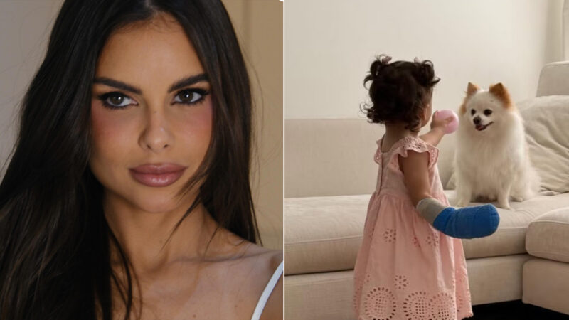 Mãe de Helena, filha de Neymar Jr, explica acidente da herdeira: ‘Fratura exposta’