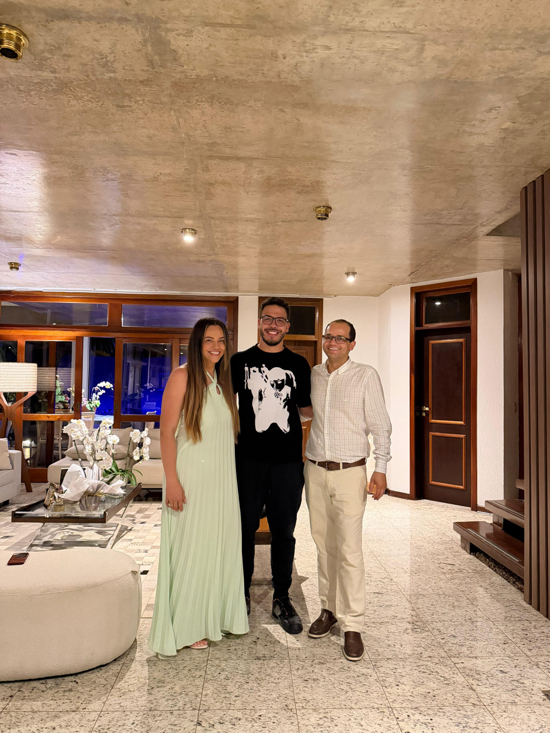 Amanda Godoy, Ronald e Helder Godoy - Foto: Divulgação