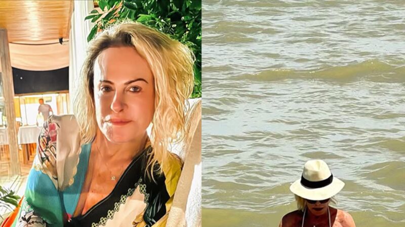 Ana Maria curte fim de semana na praia — Foto: Reprodução/Instagram @anamariabragaoficial