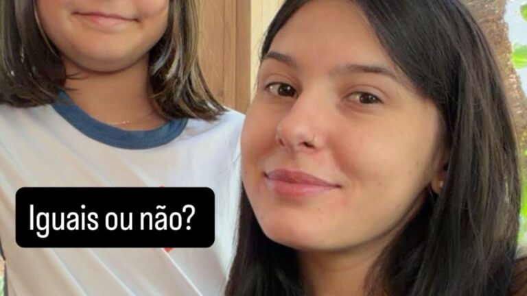 Ana Castela exibe foto rara ao lado da irmã caçula: “Iguais?”
