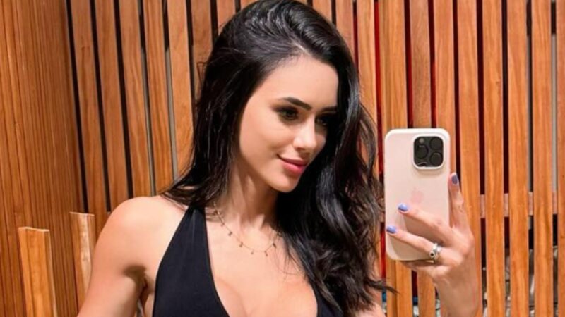 Antes e depois do sorriso de Bruna Biancardi chama a atenção. Compare