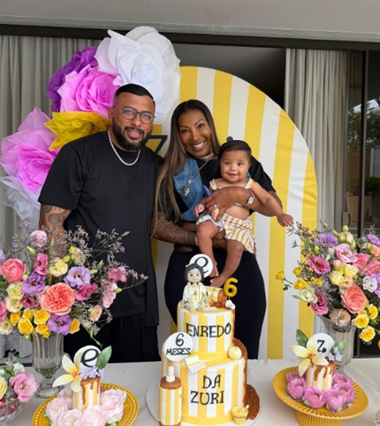 Mãe de Ludmilla mostra registro do mesversário da neta - Foto: @silvanassoliveira