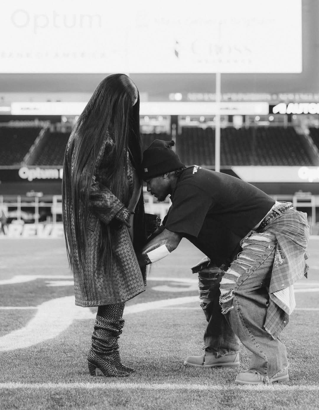 Cardi B e Stefon Diggs - Foto: Reprodução / Instagram @iamcardib