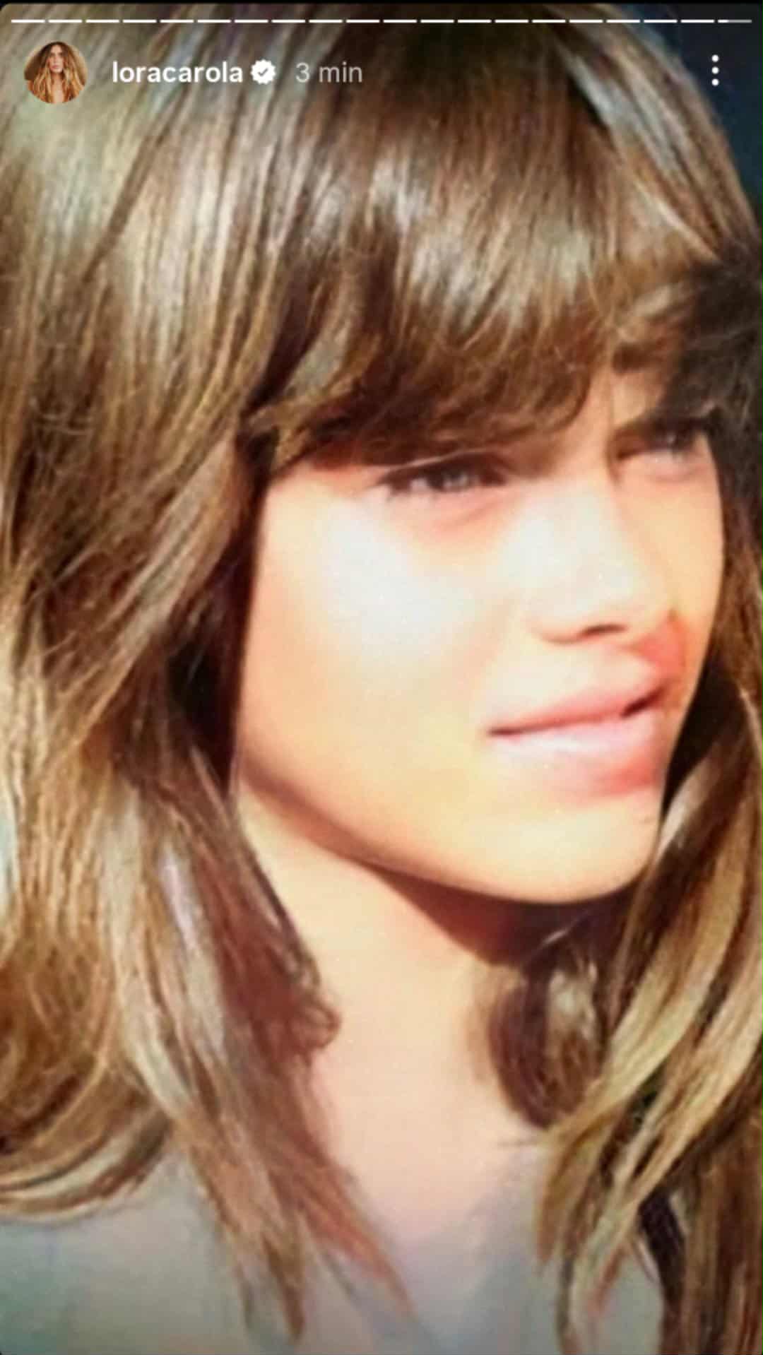 Carolina Dieckmmann mostra como era seu cabelo natural - Foto: @loracarola