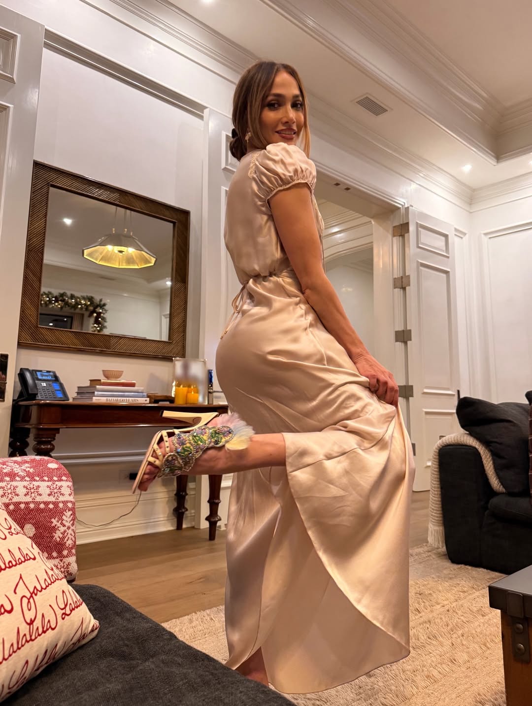 Jennifer Lopez mostra fotos de sua casa no Dia de Ação de Graças - Foto: Reprodução / Instagram