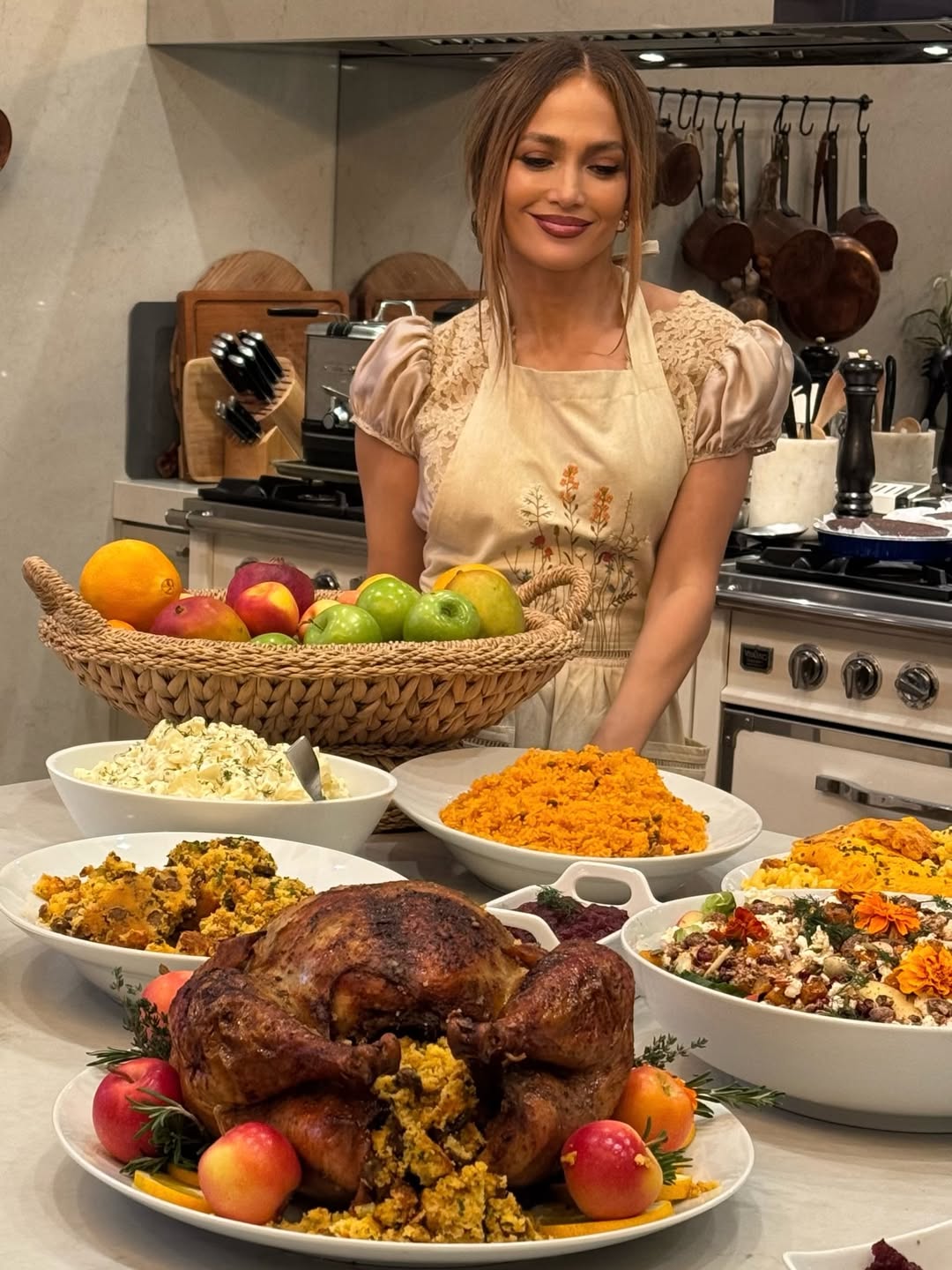 Jennifer Lopez mostra fotos de sua casa no Dia de Ação de Graças - Foto: Reprodução / Instagram