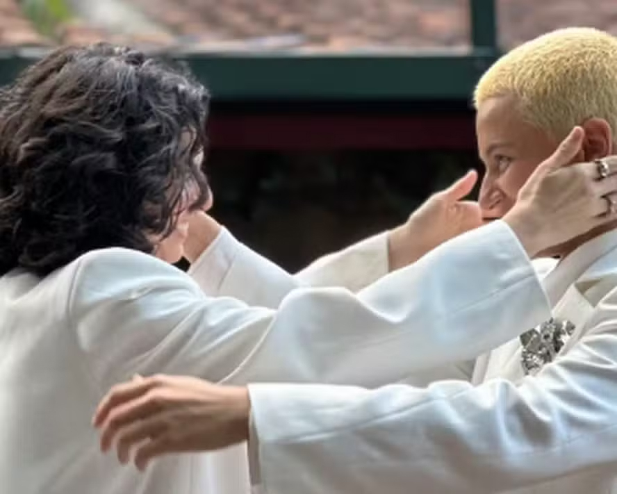 Casamento de Julia Anquier e Maria Beraldo - Foto: Reprodução / Instagram