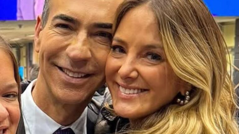 César Tralli ganha surpresa de Ticiane Pinheiro em dia de estreia no JN: ‘Vida…’