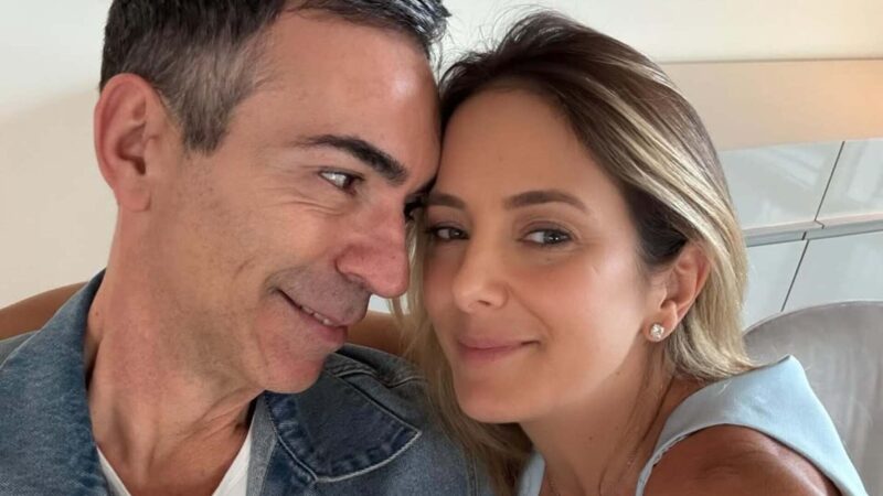 César Tralli encontra recado deixado por Ticiane Pinheiro: ‘Gratidão’