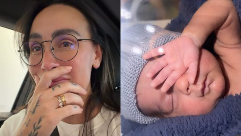 Clara Maia revela que o filho Theo, recebeu alta da UTI - Foto: Reprodução / Instagram @claramaia_