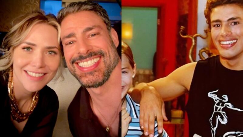 Cauã Reymond faz post nostálgico celebrando a parceria com Letícia Colin após 20 anos