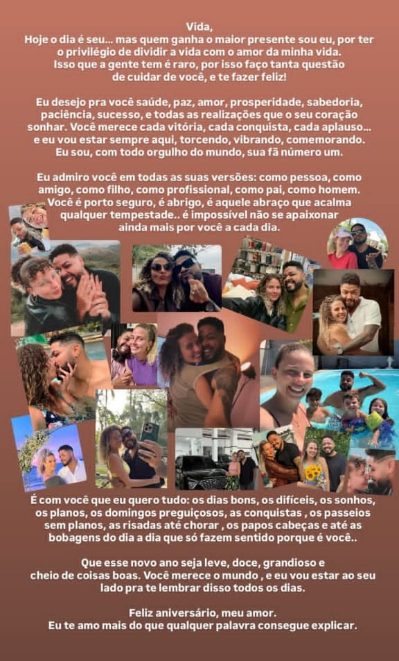 Debby Lagranha e Gustavo Farias - Foto: Instagram