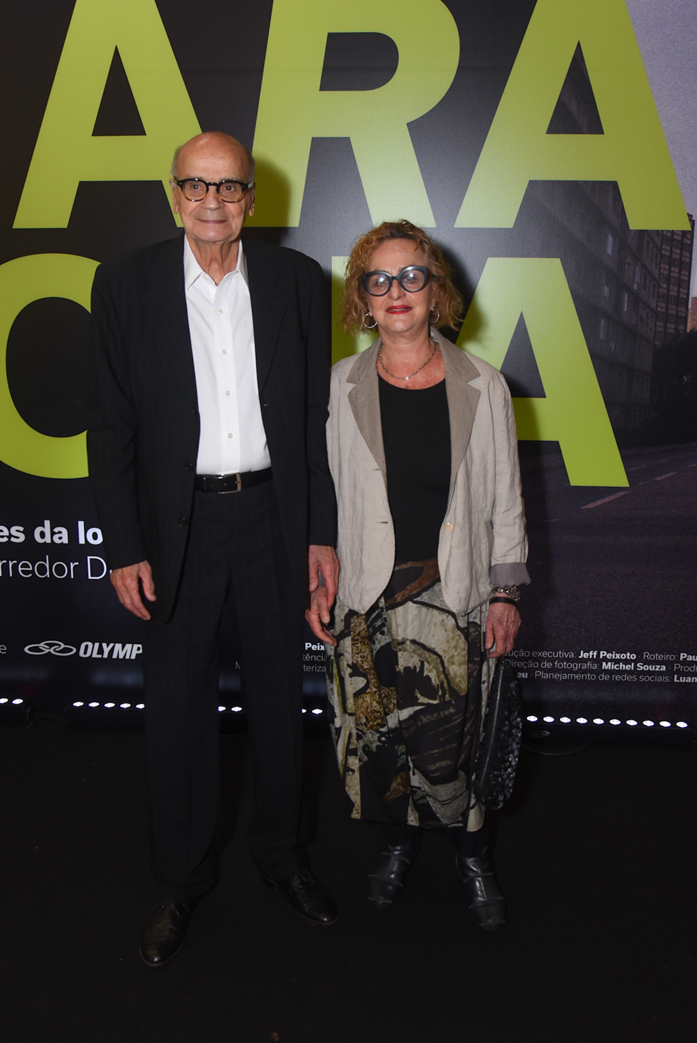 Drauzio Varella e Regina Braga - Foto: Andy Santana / Brazil News