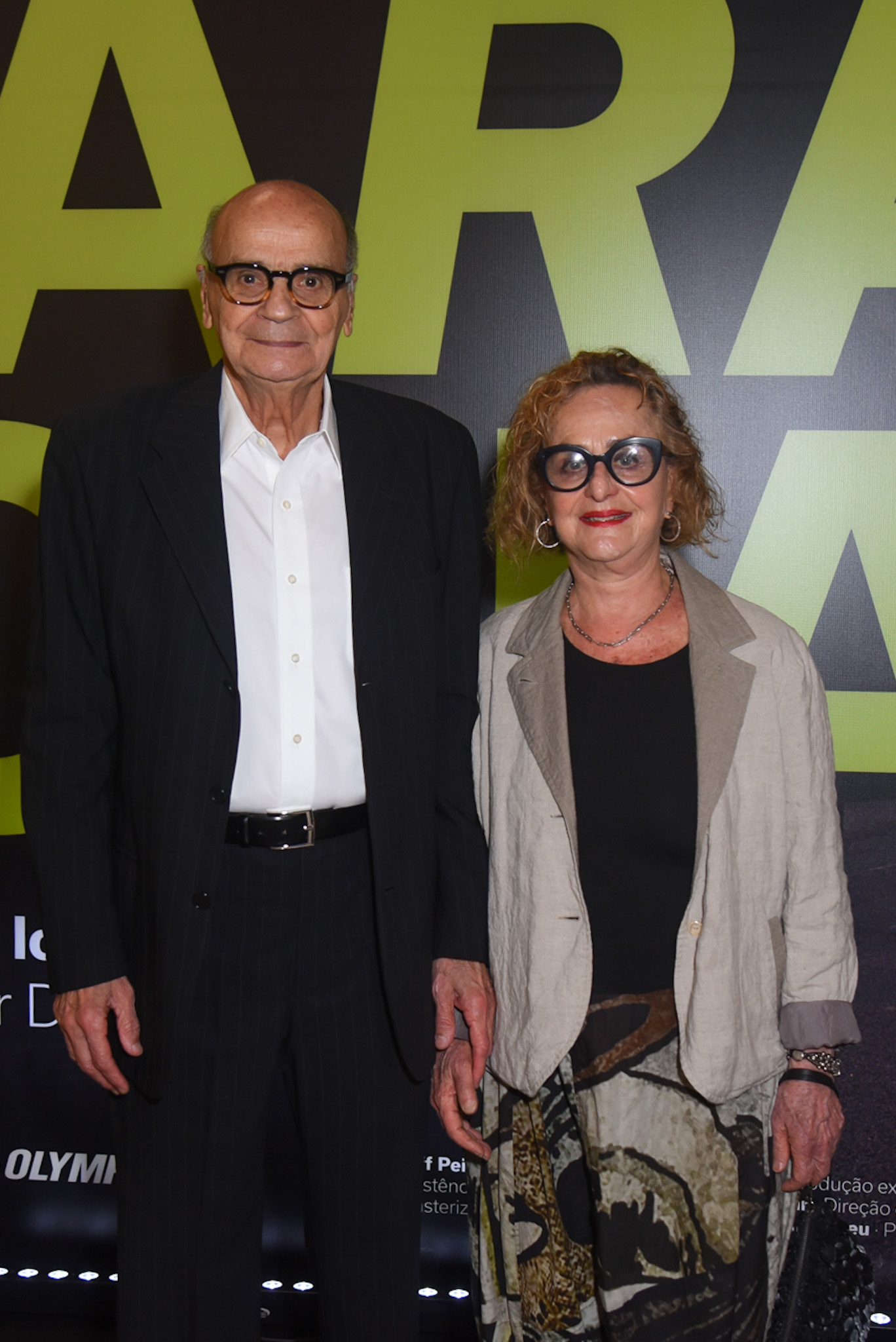 Drauzio Varella e Regina Braga - Foto: Andy Santana / Brazil News