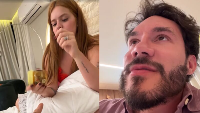 Eliezer mostra pílulas do amor que usa com Viih Tube – Foto: Reprodução/Instagram @eliezer
