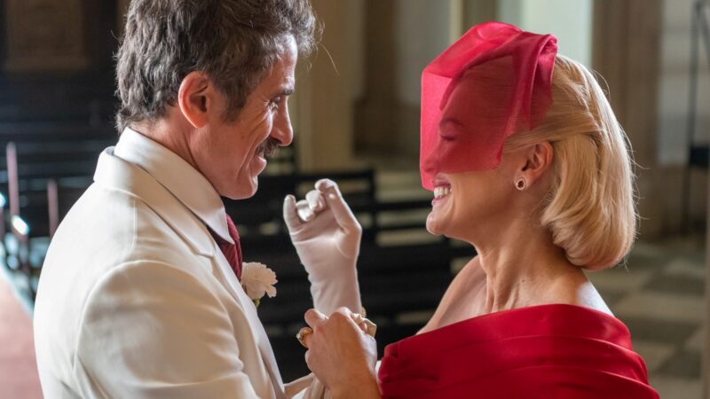 Ernesto (Eriberto Leão) e Sandra (Flávia Alessandra) – Foto: Globo/Estevam Avellar