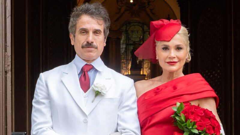 Ernesto (Eriberto Leão) e Sandra (Flávia Alessandra) – Foto: Globo/Estevam Avellar