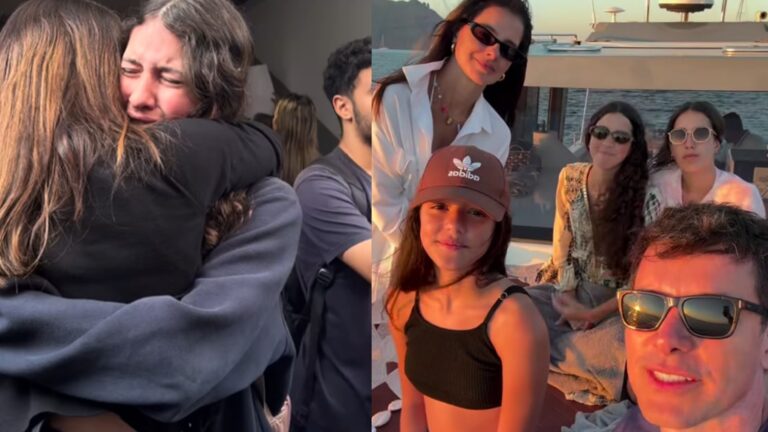 Vera Viel registra a filha com Rodrigo Faro emocionada ao viver momento único: ‘Chorou muito’