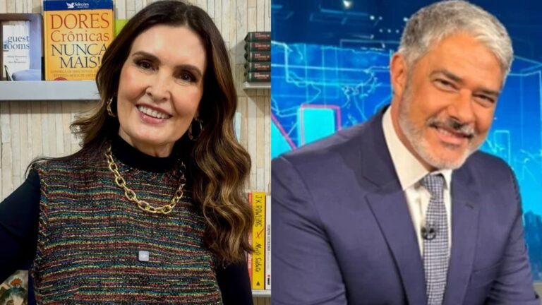 Fátima Bernardes relata alívio com decisão de William Bonner: ‘Fiquei preocupada’