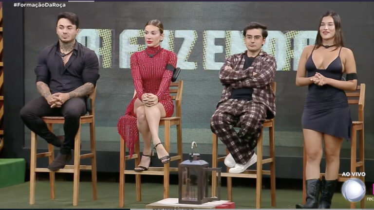 A Fazenda 17: Wallas, Maria, Dudu e Duda estão na roça