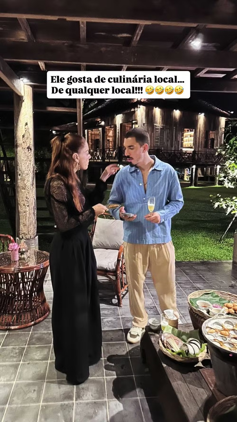Giovanna Lancellotti e Gabriel David - Foto: Reprodução/Instagram