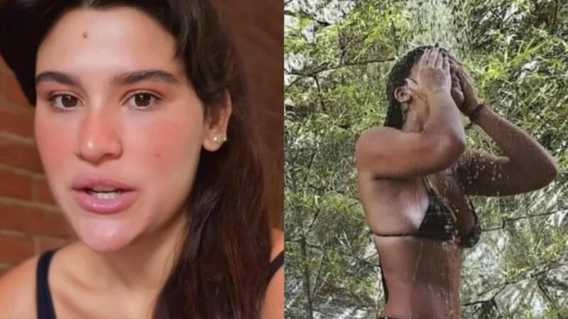 Giulia Costa relembra corpo de 8 atrás, quando sofria muito de compulsão e bulimia