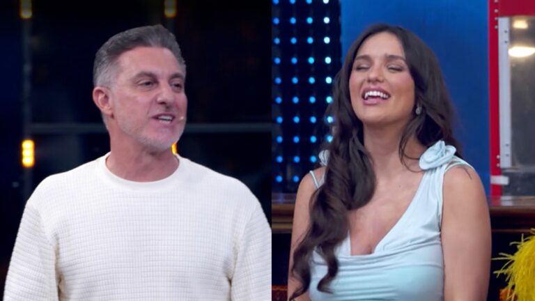 Veja a reação de Luciano Huck ao nome diferente da filha de Rafa Kalimann