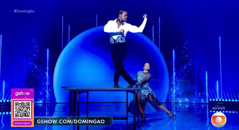 David Junior e Jaque Paraense — Foto: Reprodução Globo