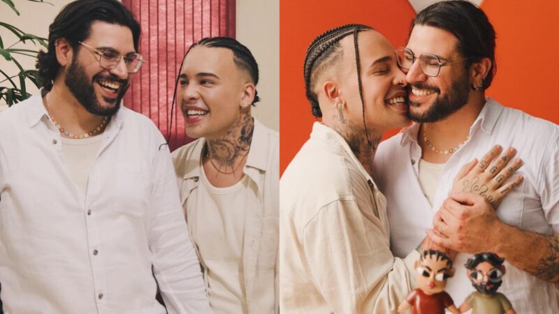 Gloria Groove anuncia casamento com artesão: ‘Celebramos nosso amor’