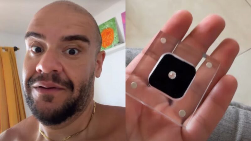 Gominho revela que não pretende usar diamante feito em homenagem a Preta Gil