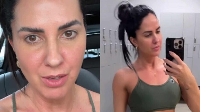 Graciele Lacerda mostra como está seu corpo após ser mãe: ‘Sem plásticas’