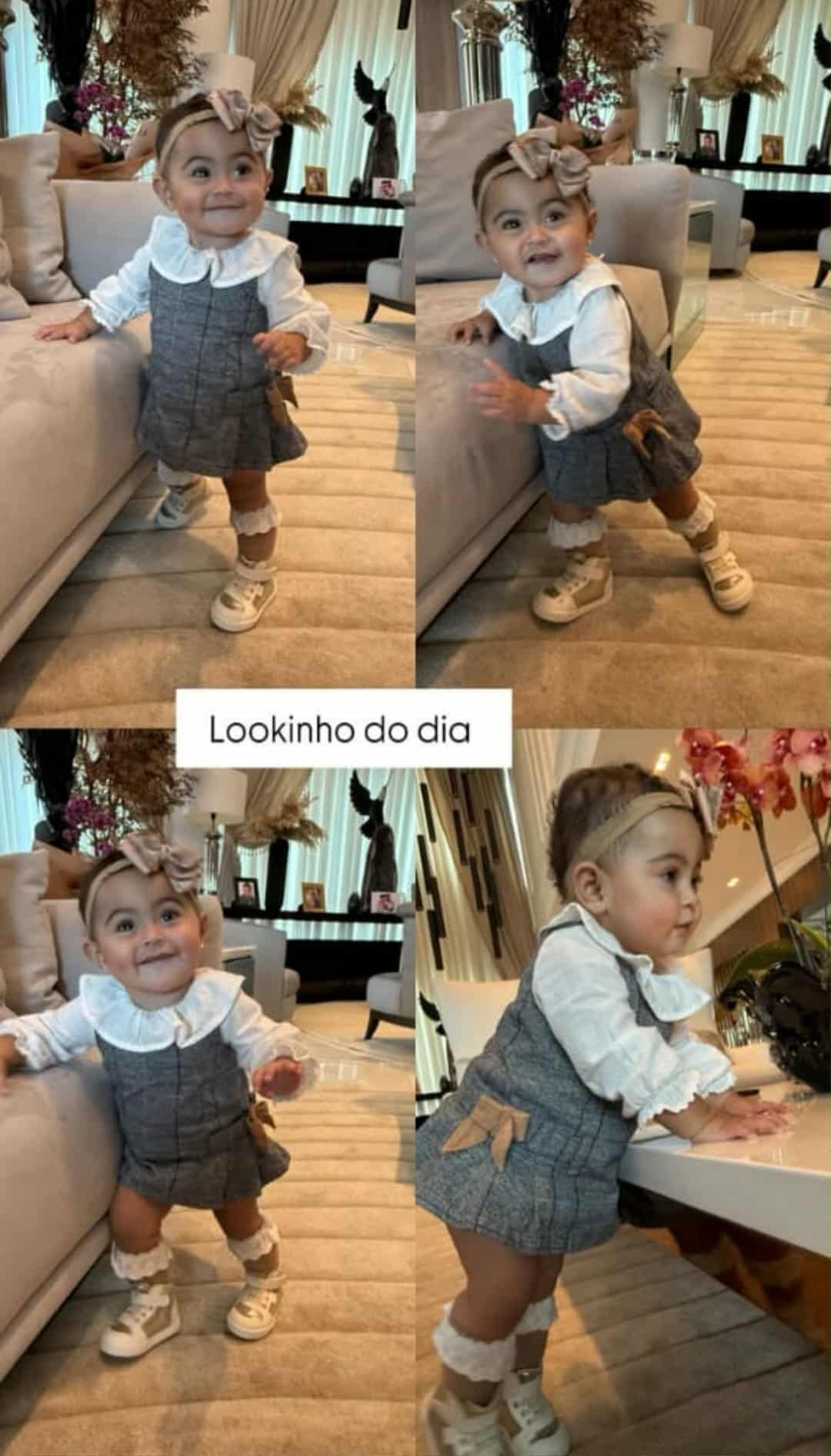 Graciele mostra look da filha, Clara - Foto: Instagram