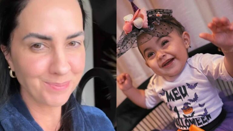 Graciele Lacerda se assusta e fica chocada com atitude da filha: ‘Misericórdia’