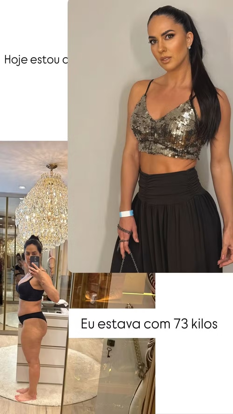Graciele Lacerda fala de seu corpo após ter Clara – Foto: @gracielelacerdaoficial