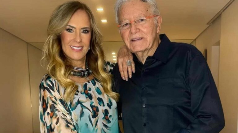 Helô Pinheiro surpreende com escolha do look para o aniversário de 86 anos do marido