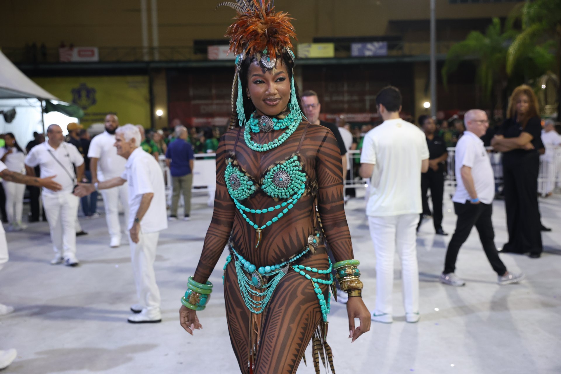Iza na Imperatriz Leopoldinense - Foto: Daniel Pinheiro/BrazilNews