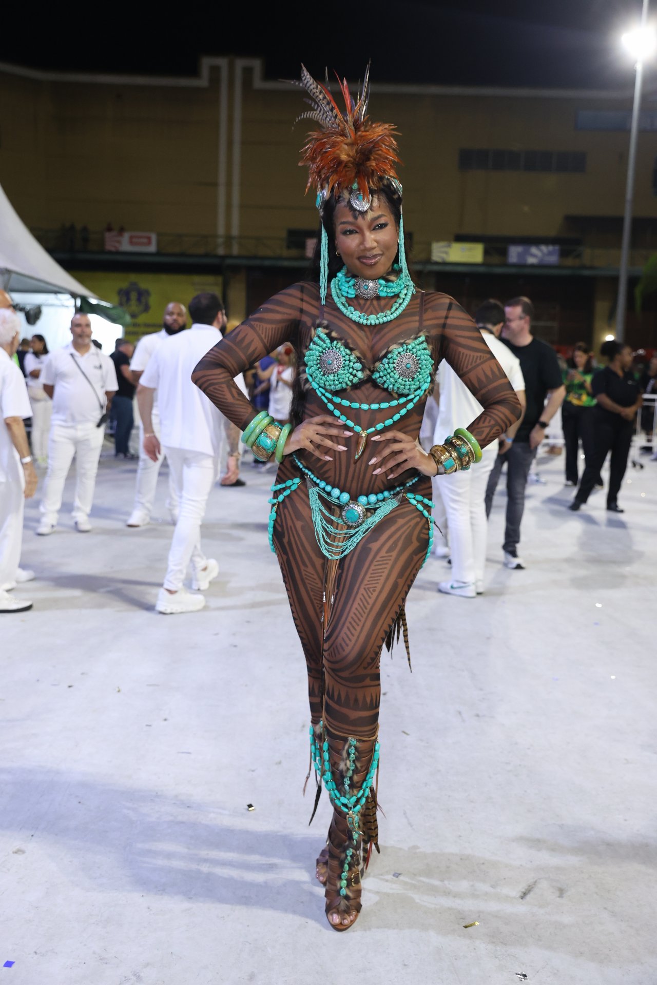 Iza na Imperatriz Leopoldinense - Foto: Daniel Pinheiro/BrazilNews