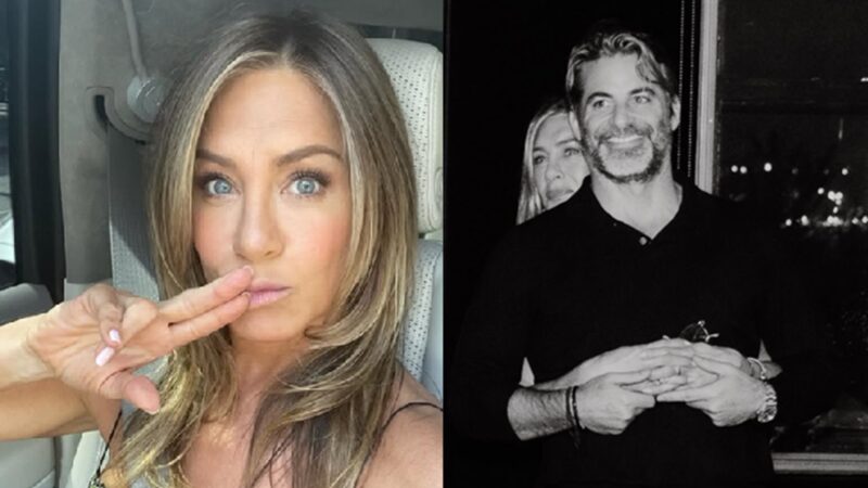 Jennifer Aniston e o namorado- Foto: Instagram @jenniferaniston