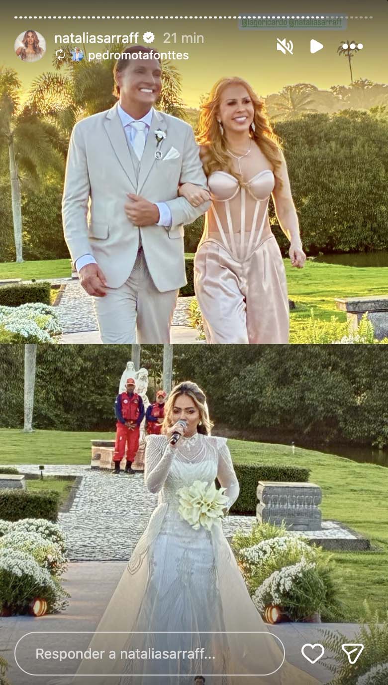 Joelma no casamento da filha - Foto: Reprodução / Instagram