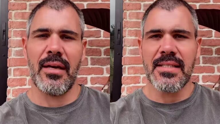 Juliano Cazarré reage a comentário sobre ‘descansar a imagem’: ‘Trabalhar sem parar’