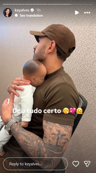 Bruno Rosa em aula de maternidade - Foto: Reprodução / Instagram