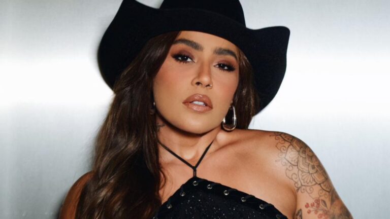 Lauana Prado aposta em look poderoso para evento em São Paulo