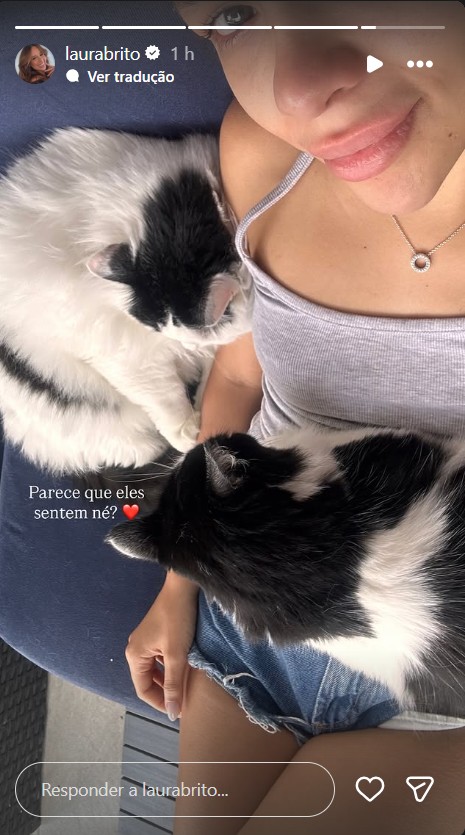 Laura Brito desabafa sobre saudade do irmão - Foto: Reprodução/Instagram @laurabrito 