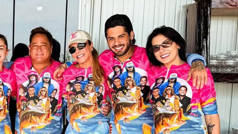 Leonardo, Poliana Rocha, Zé Felipe e Ana Castela - Foto: Reprodução / Instagram
