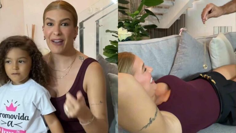 Menina ou menino? Lore Improta faz testes caseiros e todos dão o mesmo resultado