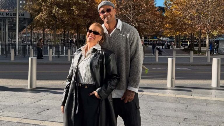 Grávida, Lore Improta curte viagem com Léo Santana em Nova York