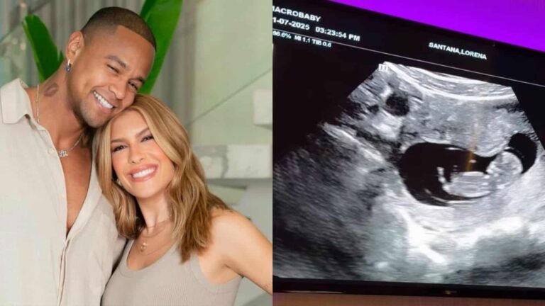 Menina ou Menino? Lore Improta mostra ultrassom de seu bebê e de Léo Santana