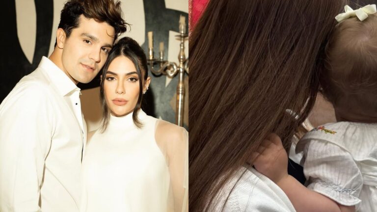 Ela cresceu! Filha de Luan Santana e Jade Magalhães surge enorme em novas fotos