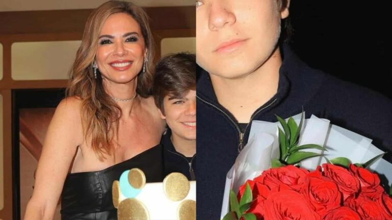 Luciana Gimenez recebe surpresa de aniversário do filho e menino rouba a cena com aparência